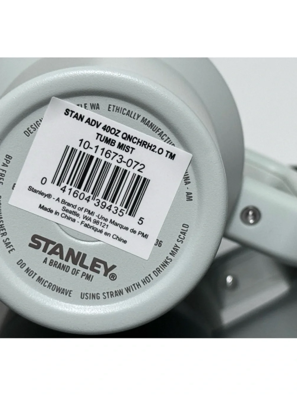 Stanley Quencher H2.0 FlowState 40oz Tumbler, MIST - Picture 4 of 4